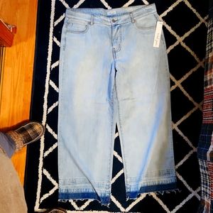 Tribal wide leg jeans